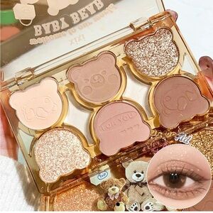 BEAR Design 6 Color Eyeshadow Palette